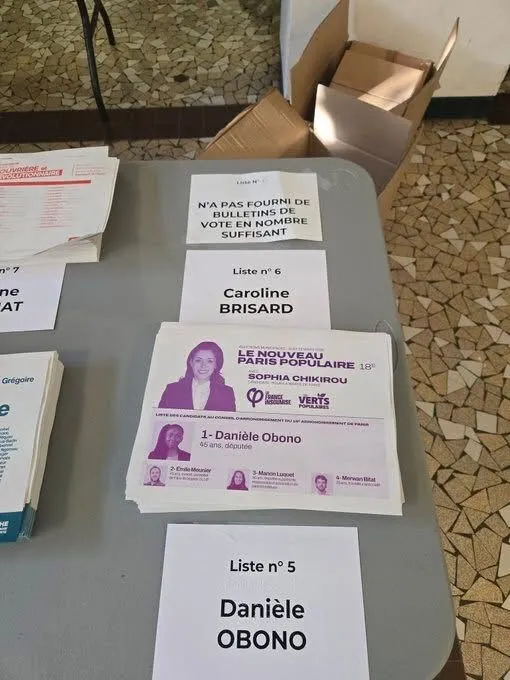 Illustration du post LinkedIn : ❌ Pas assez de bulletins pour Knafo