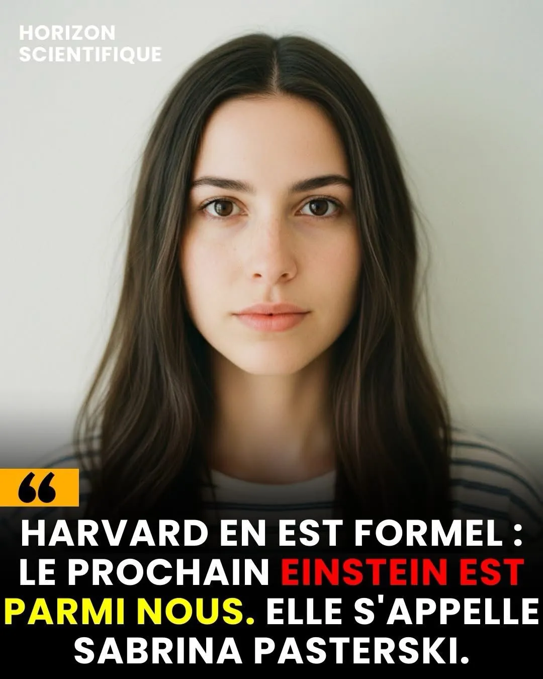 Illustration du post LinkedIn : ❗ Sabrina Gonzalez Pasterski, génie des temps modernes